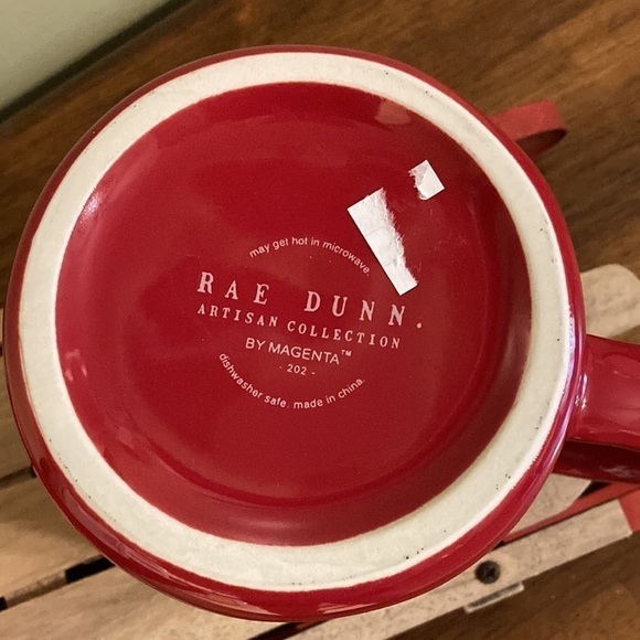 NEW Rae Dunn MERRY CHRISTMAS  RED Mug - Picture 5 of 5